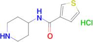 N-(piperidin-4-yl)thiophene-3-carboxamide hydrochloride