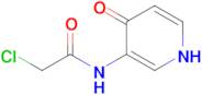 2-Chloro-N-(4-oxo-1,4-dihydropyridin-3-yl)acetamide