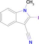 2-Iodo-1-methyl-1H-indole-3-carbonitrile