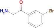 2-Amino-1-(3-bromophenyl)ethan-1-one