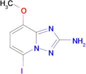 5-iodo-8-methoxy-[1,2,4]triazolo[1,5-a]pyridin-2-amine