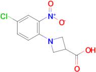 1-(4-Chloro-2-nitrophenyl)azetidine-3-carboxylic acid