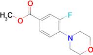 Methyl 3-fluoro-4-morpholinobenzoate