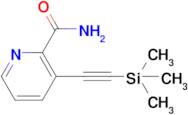 3-((Trimethylsilyl)ethynyl)picolinamide