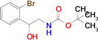 Tert-butyl (2-(2-bromophenyl)-2-hydroxyethyl)carbamate