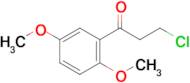 3-Chloro-1-(2,5-dimethoxyphenyl)propan-1-one