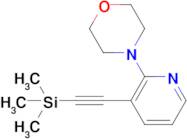 4-(3-((Trimethylsilyl)ethynyl)pyridin-2-yl)morpholine