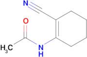 N-(2-cyanocyclohex-1-en-1-yl)acetamide