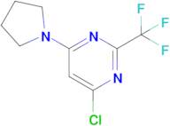4-Chloro-6-(pyrrolidin-1-yl)-2-(trifluoromethyl)pyrimidine