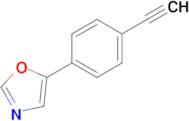 5-(4-Ethynylphenyl)oxazole