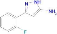 3-(2-fluorophenyl)-1H-pyrazol-5-amine