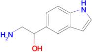 2-Amino-1-(1H-indol-5-yl)ethan-1-ol