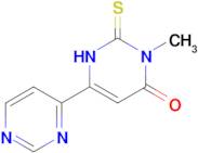 1-Methyl-2-thioxo-2,3-dihydro-[4,4'-bipyrimidin]-6(1H)-one