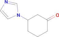 3-(1H-imidazol-1-yl)cyclohexan-1-one