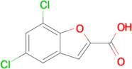 5,7-Dichlorobenzofuran-2-carboxylic acid