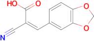 (Z)-3-(benzo[d][1,3]dioxol-5-yl)-2-cyanoacrylic acid