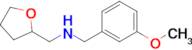 N-(3-methoxybenzyl)-1-(tetrahydrofuran-2-yl)methanamine