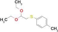 (2,2-Diethoxyethyl)(p-tolyl)sulfane