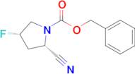 Benzyl (2S,4S)-2-cyano-4-fluoropyrrolidine-1-carboxylate