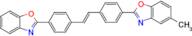 (E)-2-(4-(4-(benzo[d]oxazol-2-yl)styryl)phenyl)-5-methylbenzo[d]oxazole
