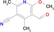 5-Formyl-6-methoxy-2,4-dimethylnicotinonitrile