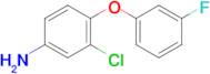 3-Chloro-4-(3-fluorophenoxy)aniline