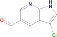 3-Chloro-1H-pyrrolo[2,3-b]pyridine-5-carbaldehyde