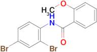 N-(2,4-dibromophenyl)-2-methoxybenzamide