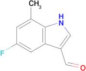 5-Fluoro-7-methyl-1H-indole-3-carbaldehyde