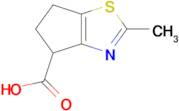 2-Methyl-5,6-dihydro-4H-cyclopenta[d]thiazole-4-carboxylic acid