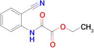 Ethyl 2-((2-cyanophenyl)amino)-2-oxoacetate