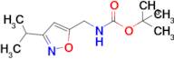 Tert-butyl ((3-isopropylisoxazol-5-yl)methyl)carbamate