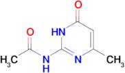 N-(4-methyl-6-oxo-1,6-dihydropyrimidin-2-yl)acetamide