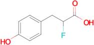 2-Fluoro-3-(4-hydroxyphenyl)propanoic acid