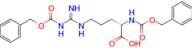 1-(Phenylmethyl) (3S)-3-carboxy-8-imino-10-oxo-12-phenyl-11-oxa-2,7,9-triazadodecanoate