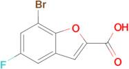 7-Bromo-5-fluorobenzofuran-2-carboxylic acid