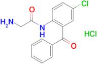 2-Amino-N-(2-benzoyl-4-chlorophenyl)acetamide hydrochloride