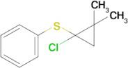 (1-Chloro-2,2-dimethylcyclopropyl)(phenyl)sulfane