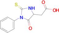 2-(5-Oxo-1-phenyl-2-thioxoimidazolidin-4-yl)acetic acid