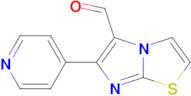 6-(Pyridin-4-yl)imidazo[2,1-b]thiazole-5-carbaldehyde