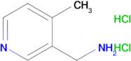 (4-Methylpyridin-3-yl)methanamine dihydrochloride