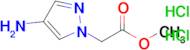 Methyl 2-(4-amino-1H-pyrazol-1-yl)acetate dihydrochloride