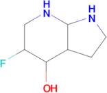 5-Fluorooctahydro-1H-pyrrolo[2,3-b]pyridin-4-ol