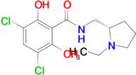 (S)-3,5-dichloro-N-((1-ethylpyrrolidin-2-yl)methyl)-2,6-dihydroxybenzamide