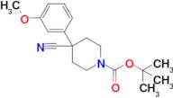 Tert-butyl 4-cyano-4-(3-methoxyphenyl)piperidine-1-carboxylate