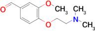 4-(2-(Dimethylamino)ethoxy)-3-methoxybenzaldehyde