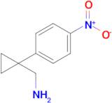 (1-(4-Nitrophenyl)cyclopropyl)methanamine