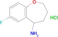 7-Fluoro-2,3,4,5-tetrahydrobenzo[b]oxepin-5-amine hydrochloride