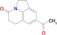 8-Acetyl-1,2,5,6-tetrahydro-4H-pyrrolo[3,2,1-ij]quinolin-4-one