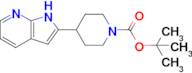 Tert-butyl 4-(1H-pyrrolo[2,3-b]pyridin-2-yl)piperidine-1-carboxylate